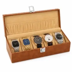 5 slot watch box wholesale