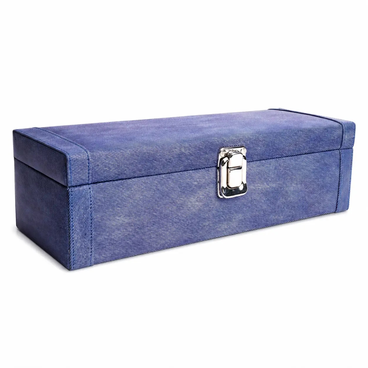 Premium 5-Slot Watch Box with Metal Lock for Wholesale - Image 3