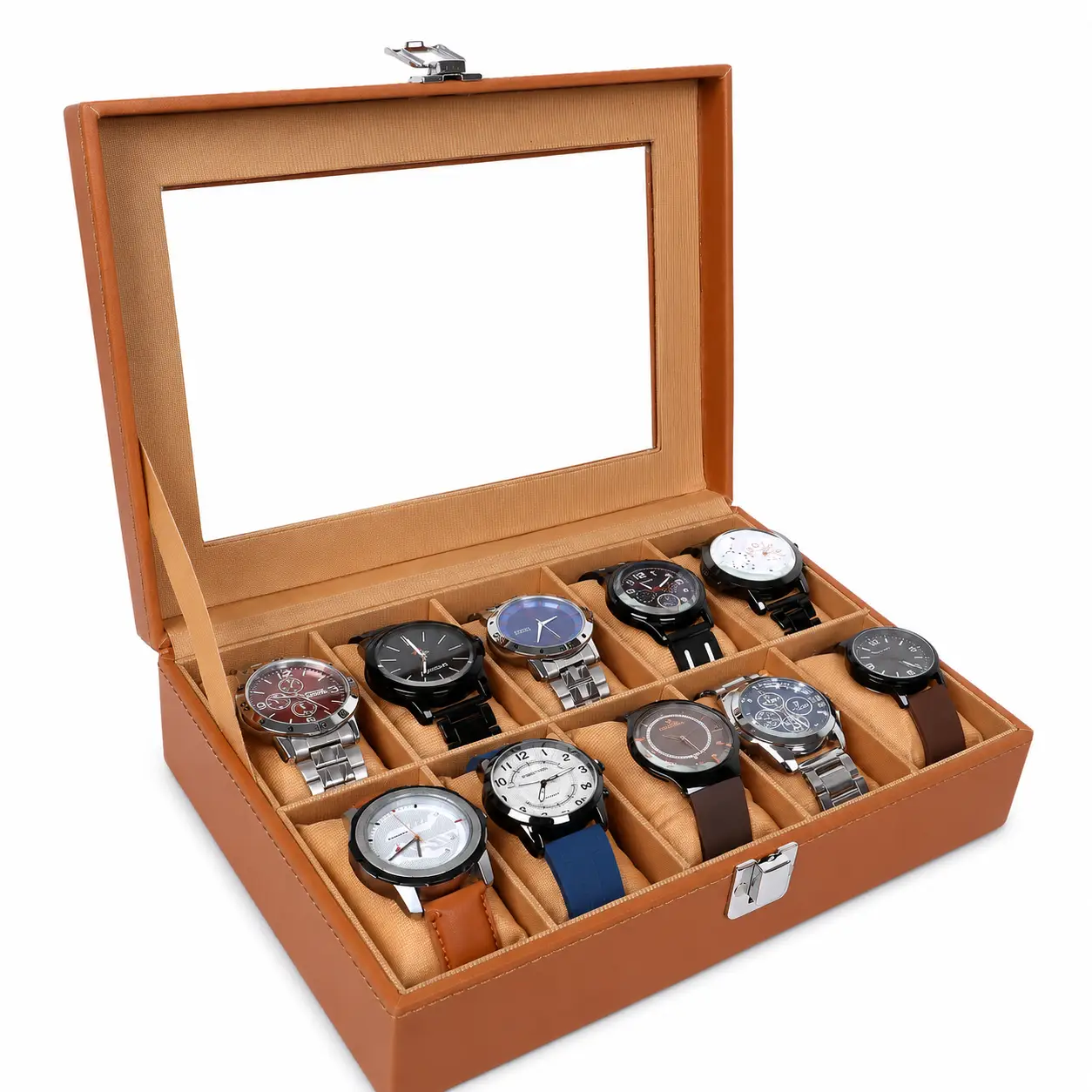 10 slot watchboxe